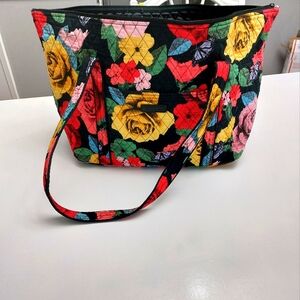Vera Bradley XL Miller Tote Bag Havana Rose